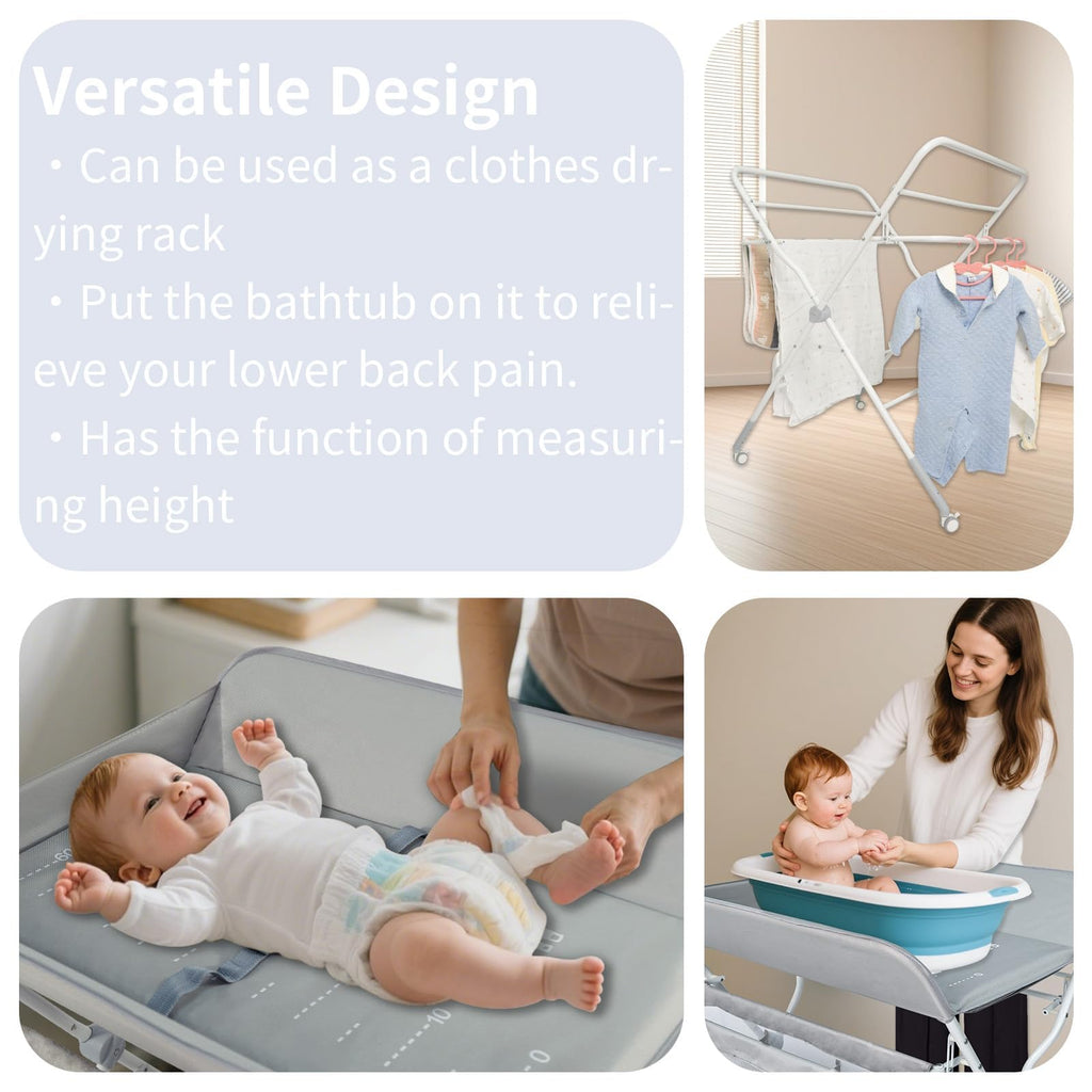 Portable Folding Baby Changing Table with Safety Belt O95276