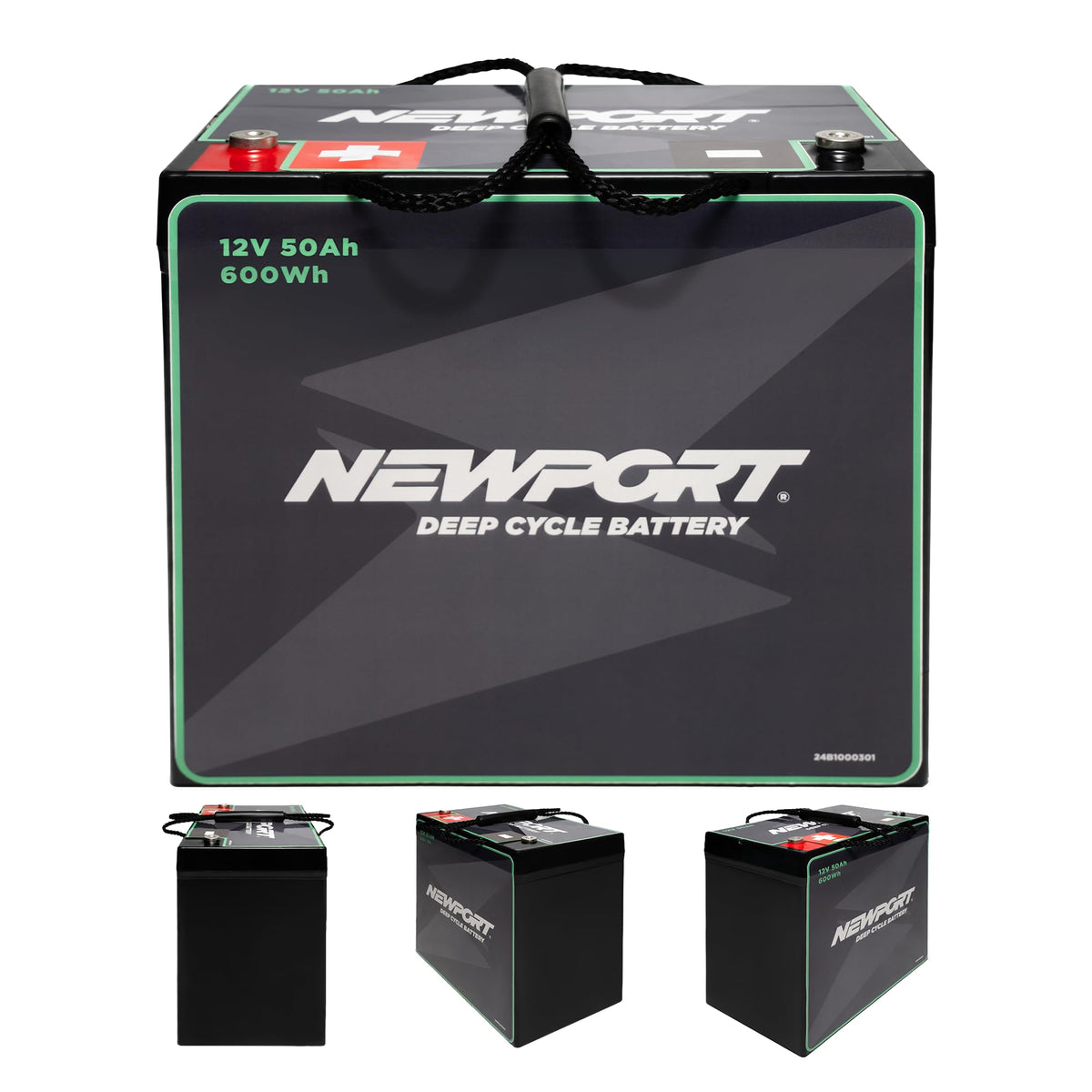 12V50Ah Deep Cycle Sealed AGM Marine Battery D893853