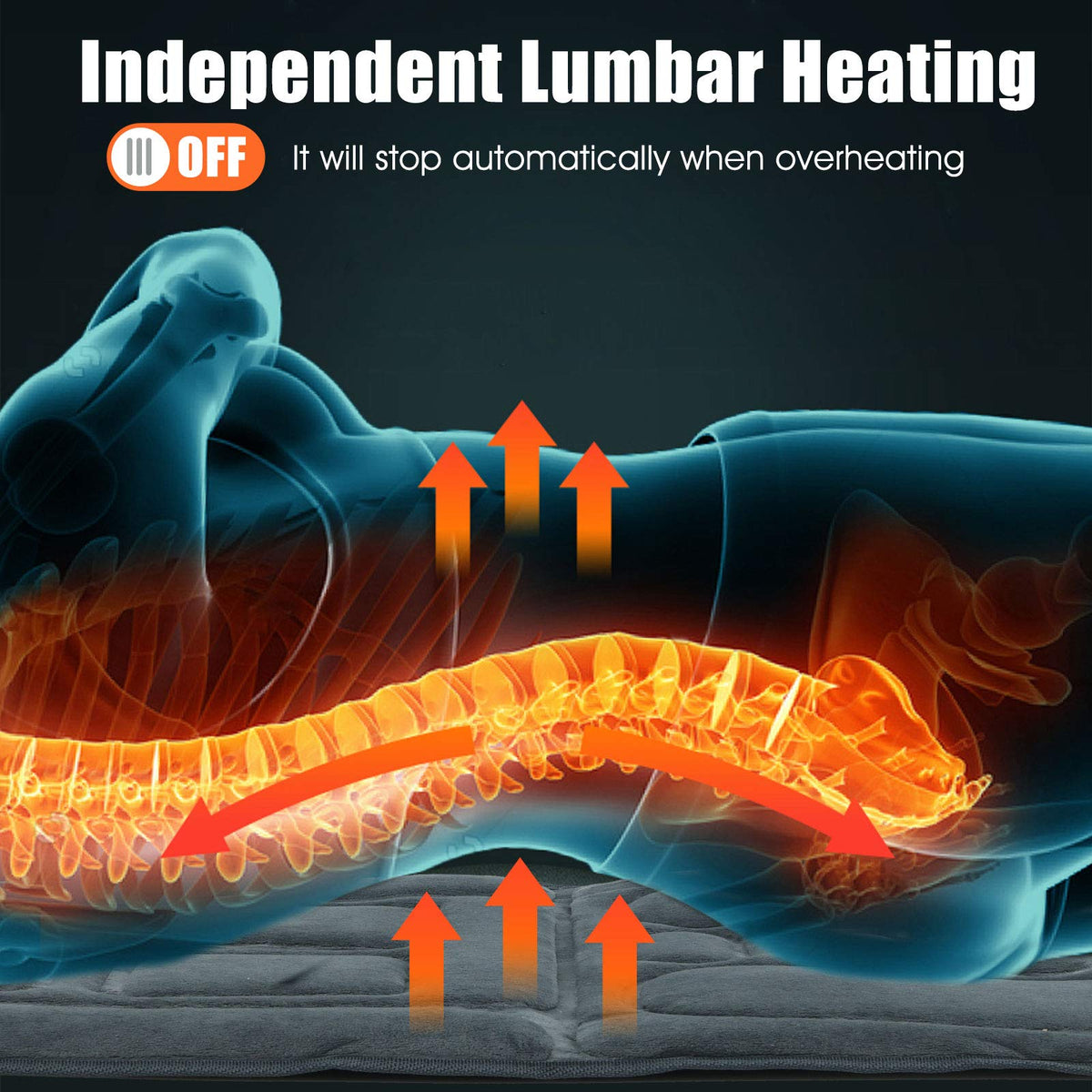 Full Body Massage Mat with Heat B480