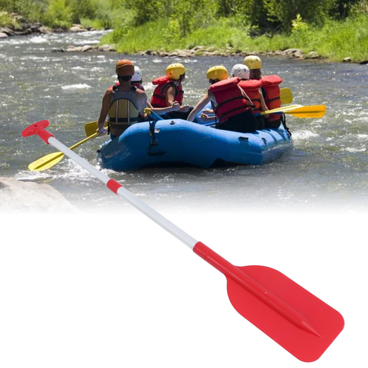 Telescoping Aluminum Boat Paddle with Non Slip T Handle M8713