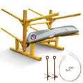 Freestanding Heavy Duty Canoe and SUP Storage Rack R567