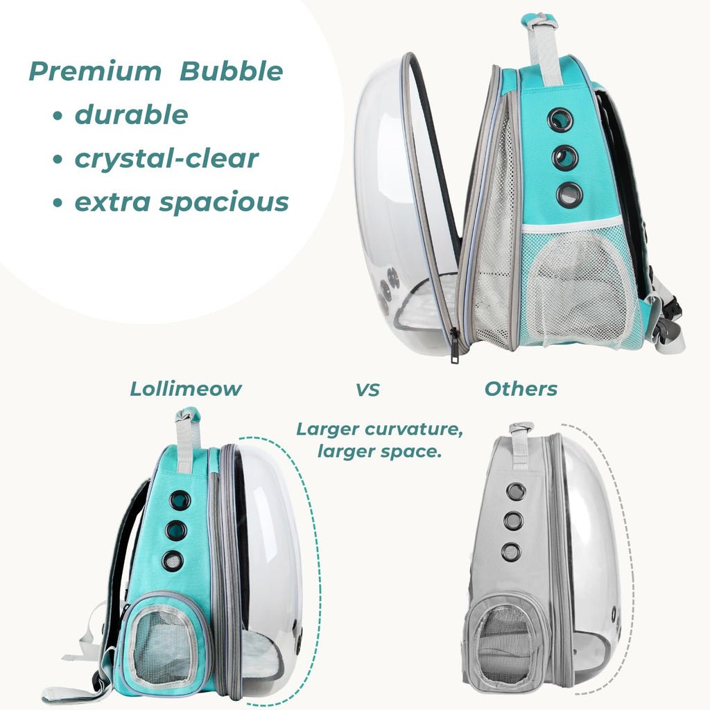 Expandable Cat Backpack with Mini Fan N280