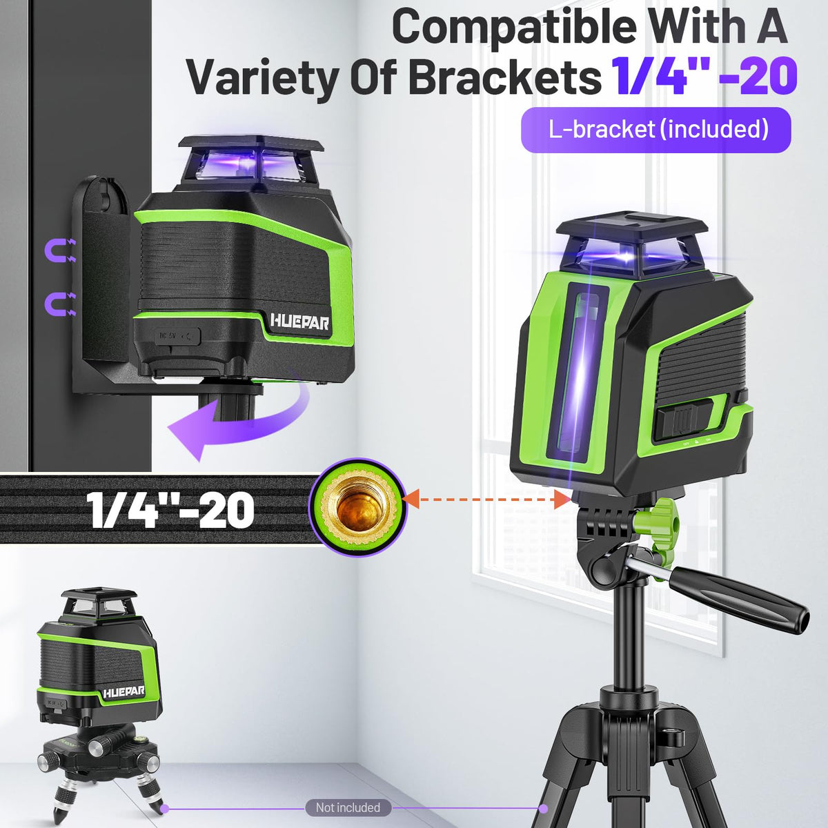 360° Self Leveling Laser Level with Pulse Mode I5928