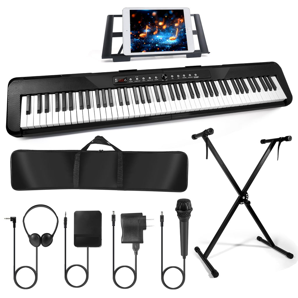 88 Key Semi Weighted Digital Piano with Sustain Pedal C6332