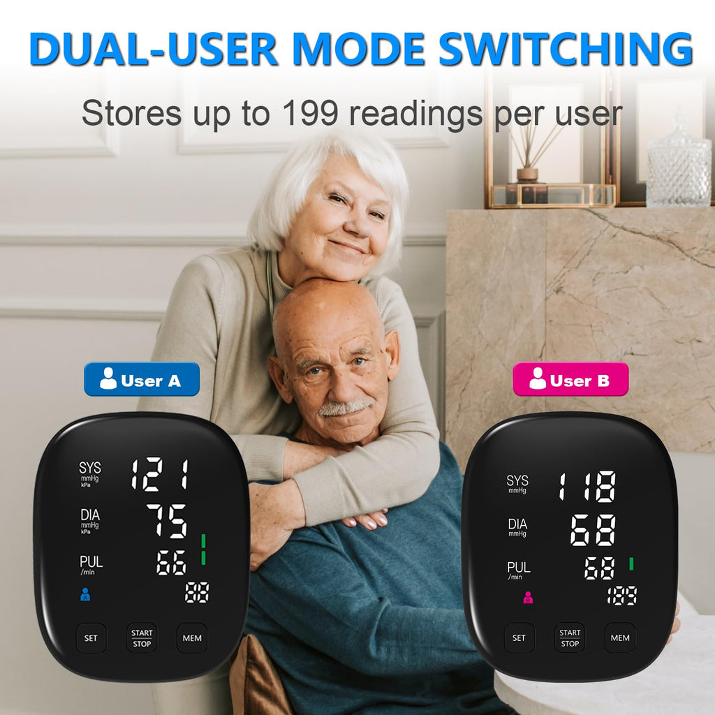 Upper Arm Blood Pressure Monitor V1297