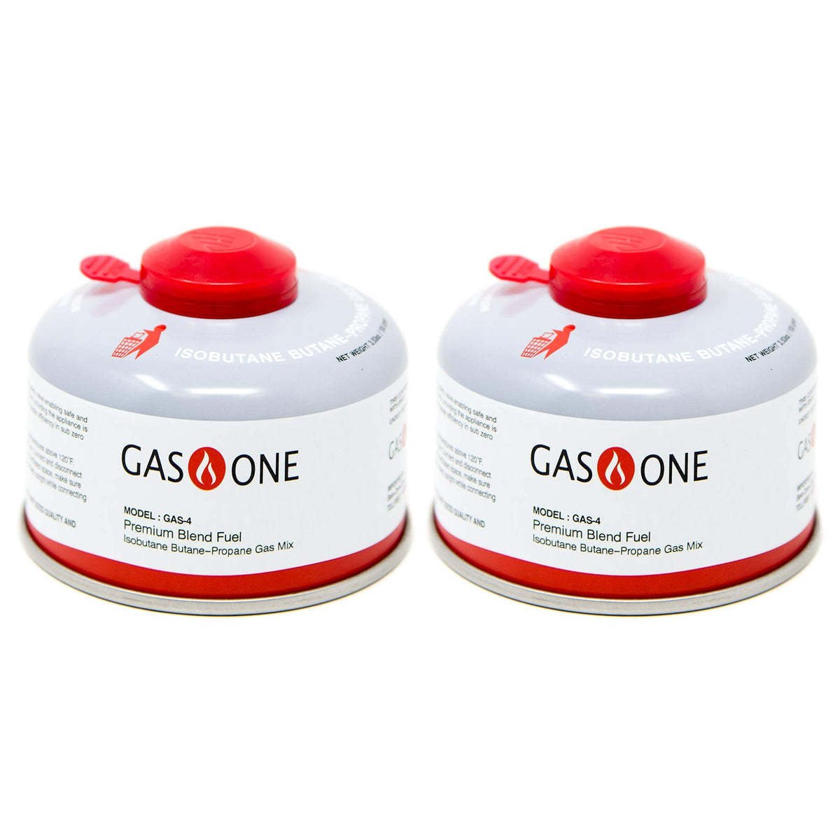 Camping Fuel Isobutane Fuel Canister 100g 2 Pack M948808