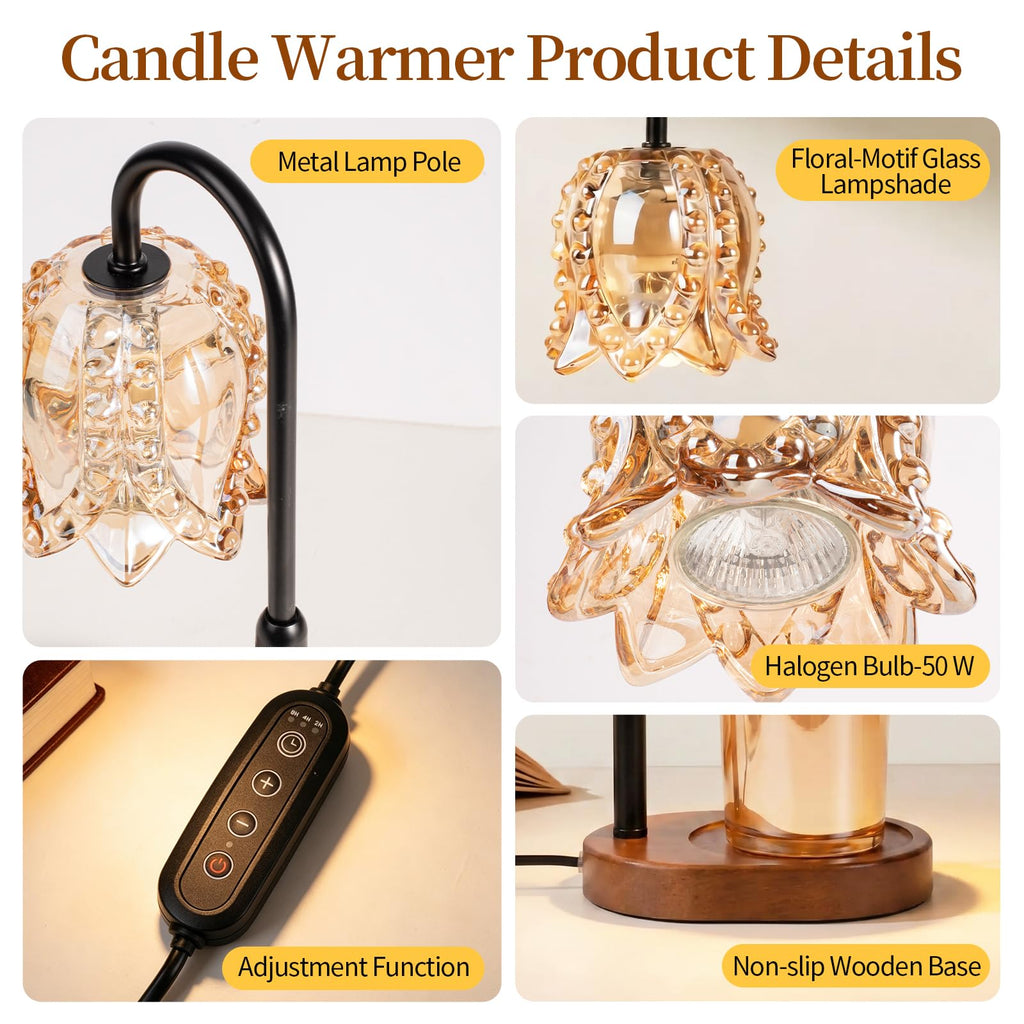 Candle Warmer Lamp with Timer M9391