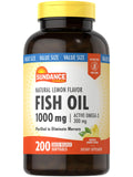 Fish Oil Softgels 1000mg Omega-3 200 Softgels V3969