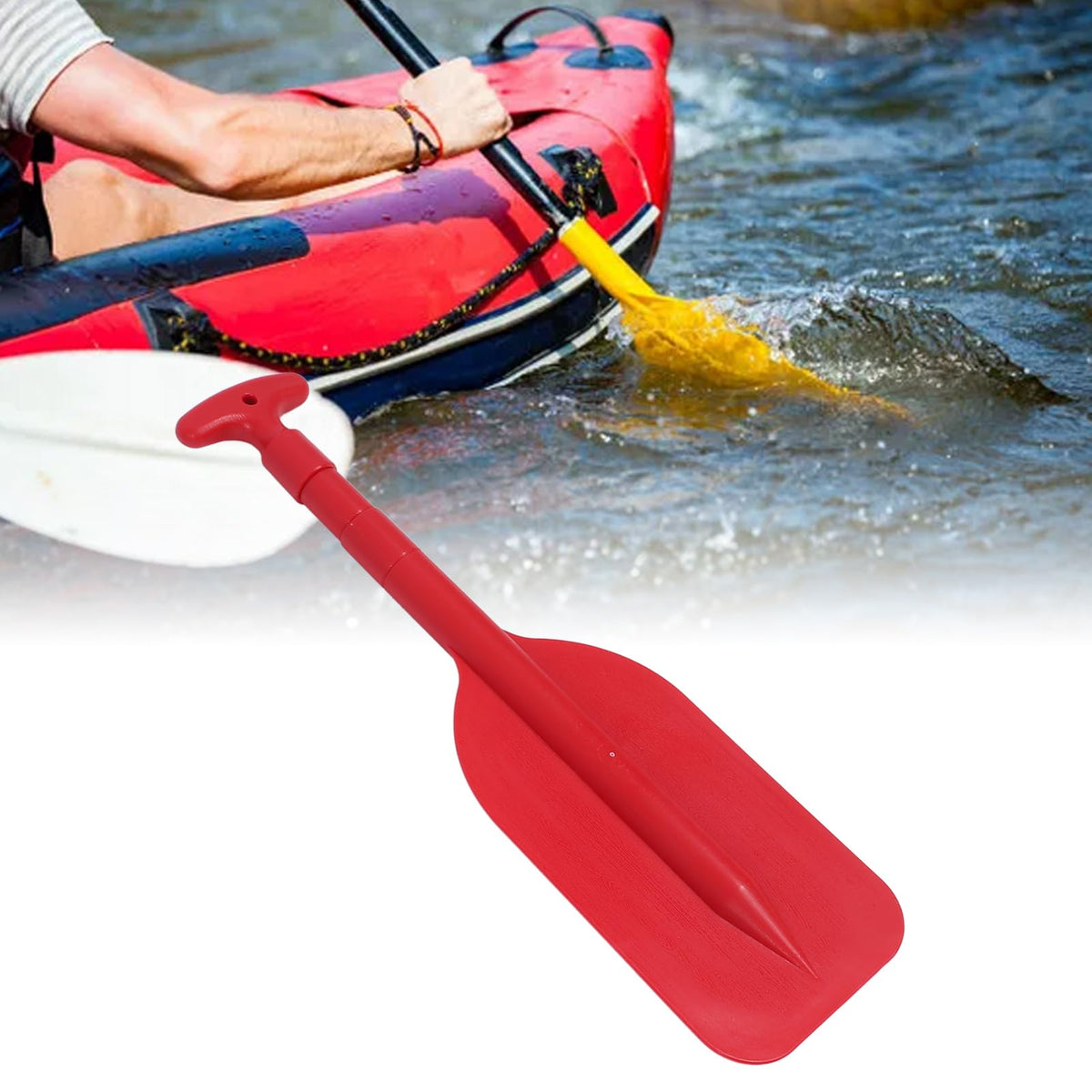 Telescoping Aluminum Boat Paddle with Non Slip T Handle M8713