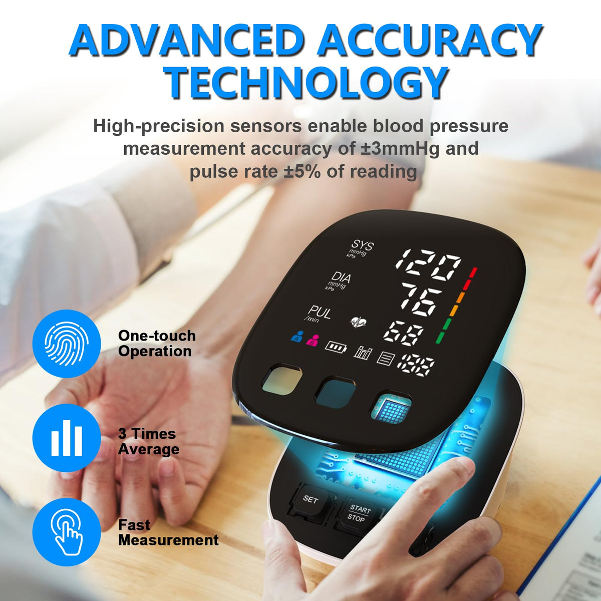 Upper Arm Blood Pressure Monitor V1297