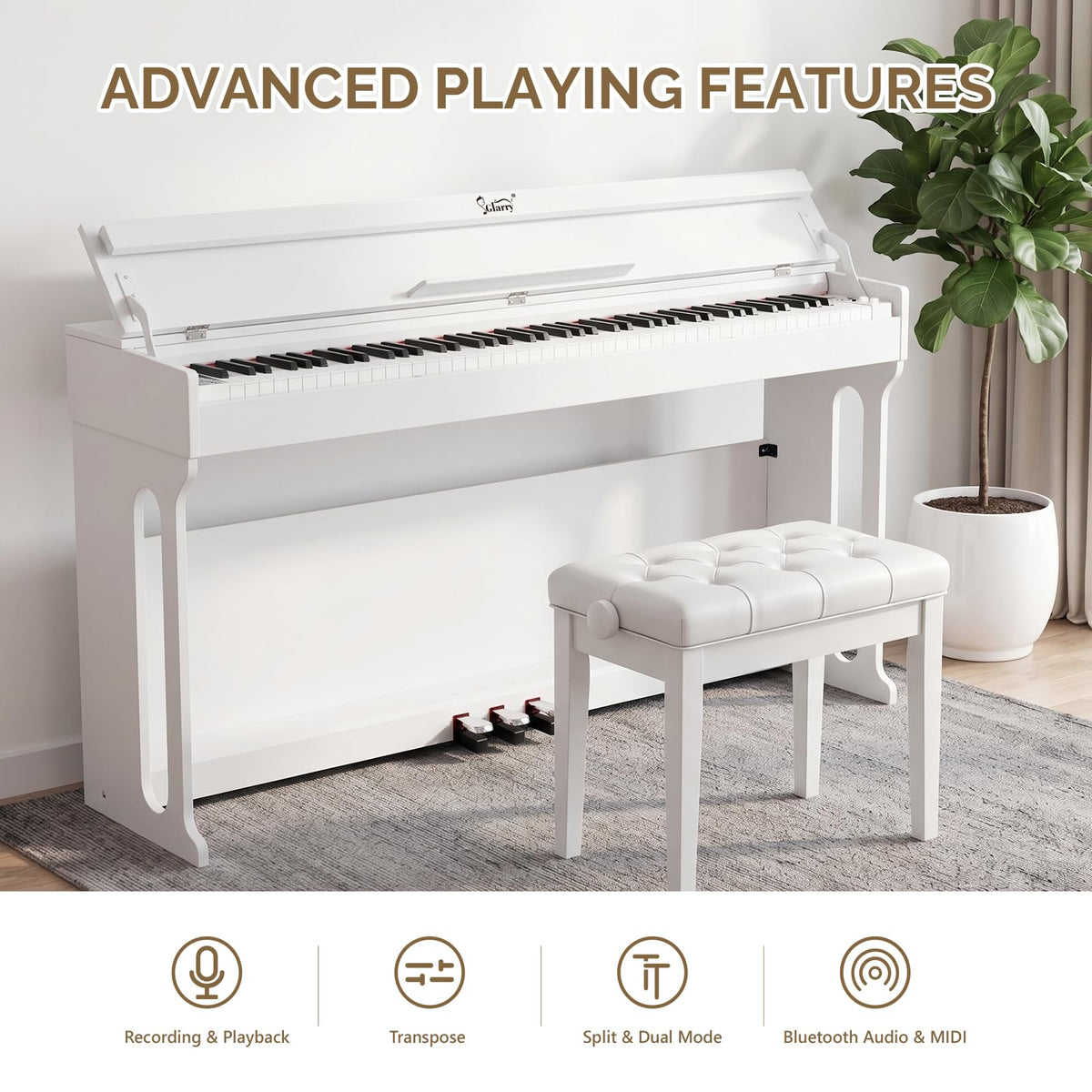 88 Key Weighted Digital Piano K890917
