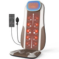 Shiatsu Back Massager with Heat, 2 Vibration Motors, PU Leather V56633
