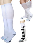 Knee High Sock Liner for Orthopedic Walking Boots H226975