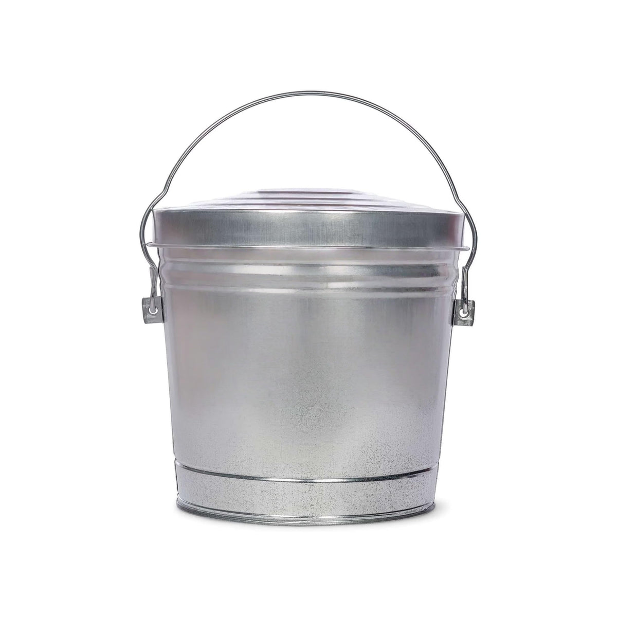 6-Gallon Galvanized Steel Storage Can with Locking Lid L721