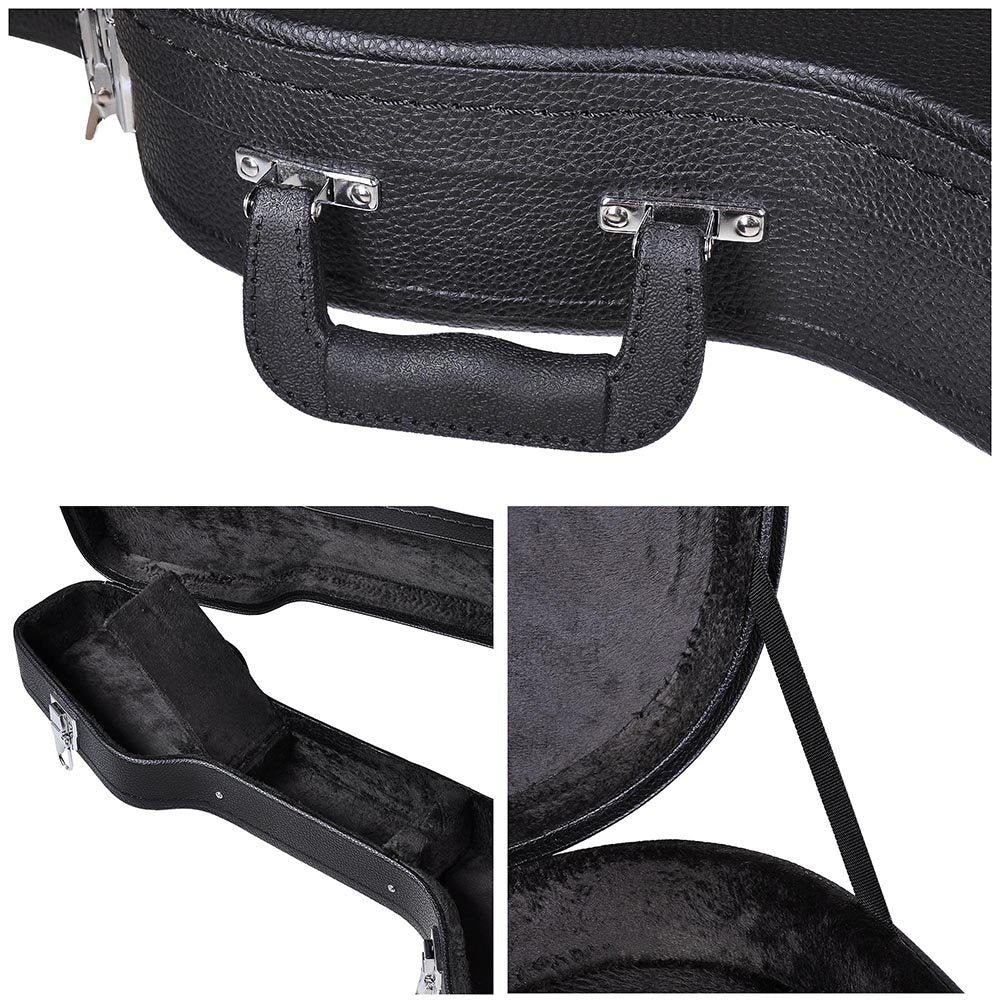 40" Hard Shell Electric Guitar Case with Plush Interior O285933