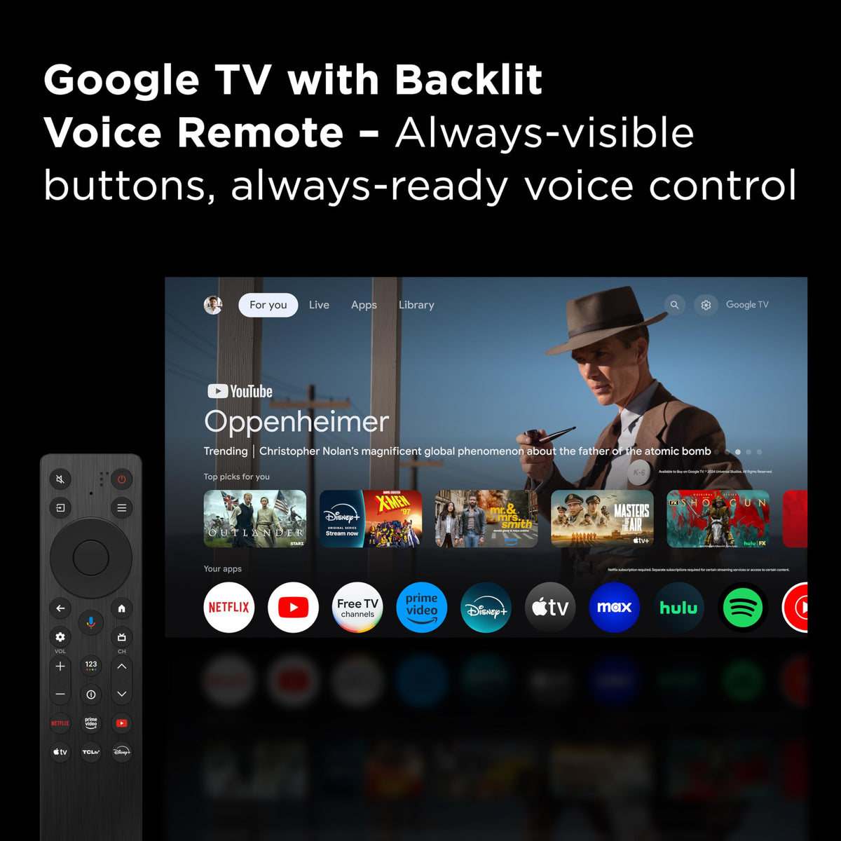 55" 4K QLED Google TV Z9324