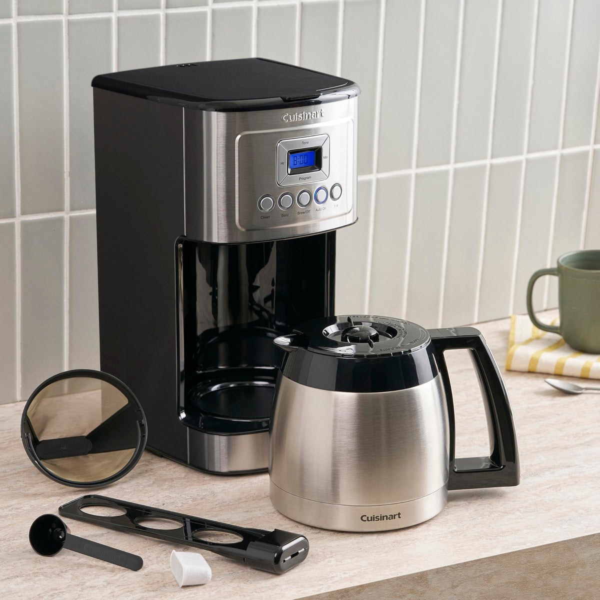 12 Cup Programmable Thermal Carafe Coffee Maker Q9858