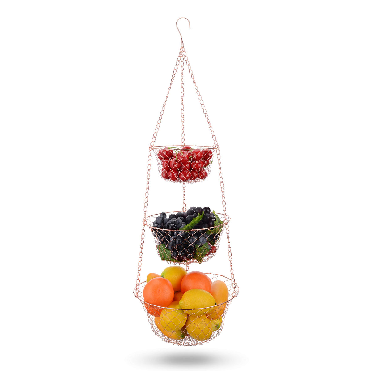 3 Tier Metal Hanging Basket Z9912