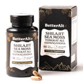 Shilajit Maca Root Ginkgo Biloba Sea Moss Ashwagandha Tongkat Ali Panax Ginseng Safed Musli & Zinc 20 Capsules Supplement G25687
