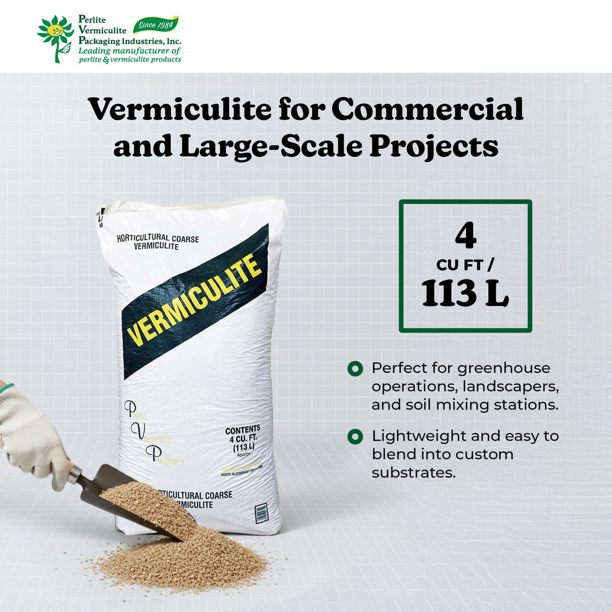 Horticultural Vermiculite 4 Cubic Feet J84480