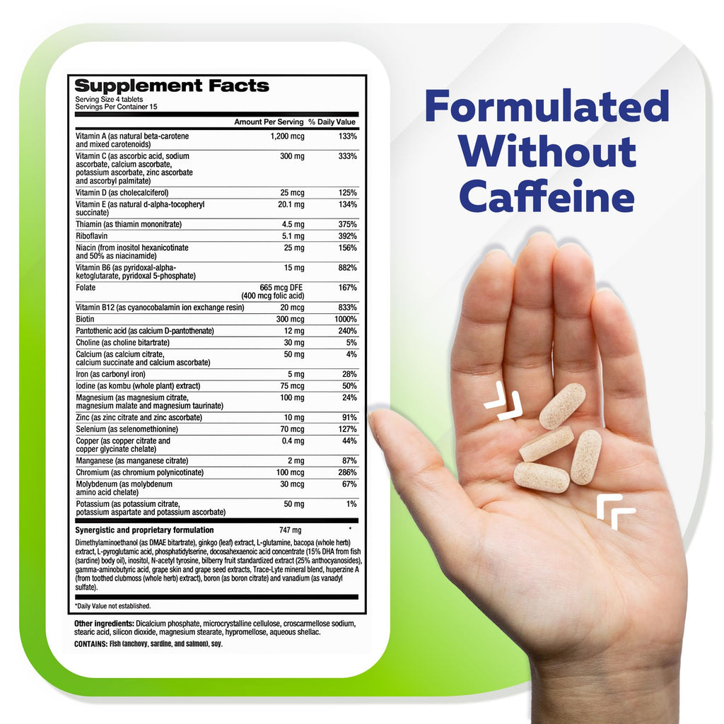 120 Count Brain Supplement Multivitamin M9266