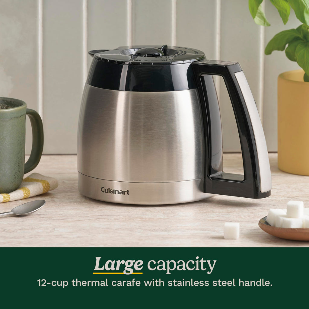 12 Cup Programmable Thermal Carafe Coffee Maker Q9858