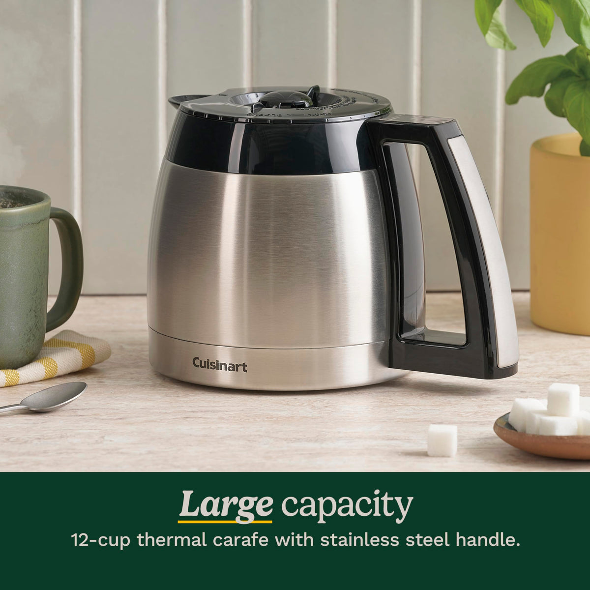 12 Cup Programmable Thermal Carafe Coffee Maker Q9858