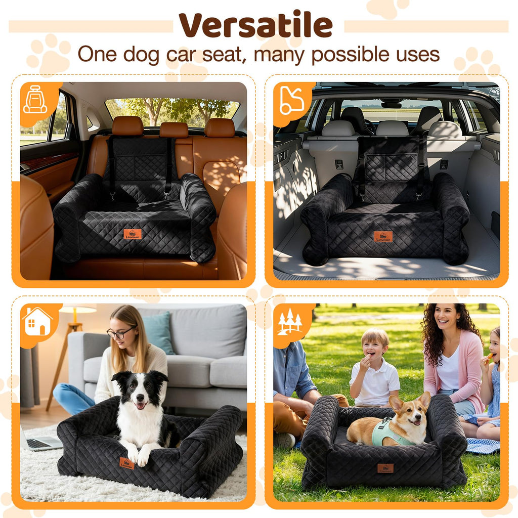 Memory Foam Dog Car Seat Q556248