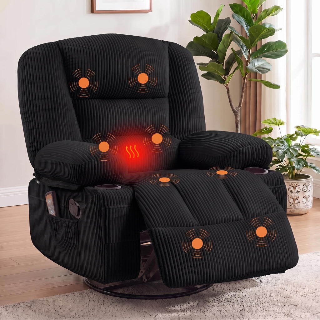 Oversized Swivel Rocker Recliner Chair C499