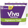 Cloth Paper Towels 12 Family Rolls L130882
