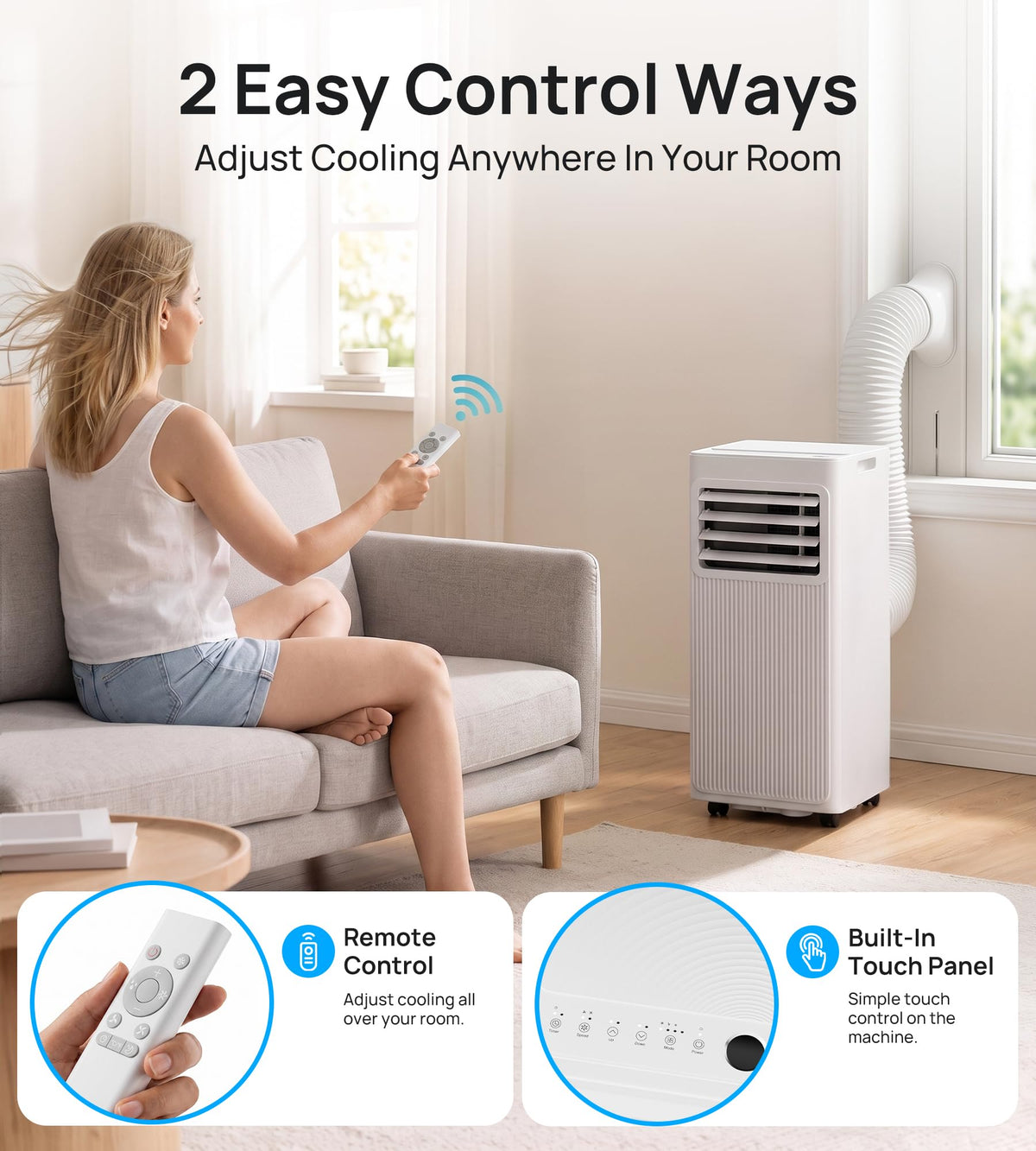 10,000 BTU 4-in-1 Portable Air Conditioner W937131
