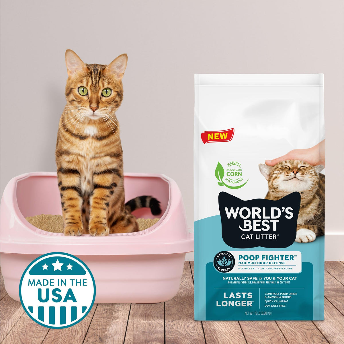 Cat Litter 15 lb Bag D663046