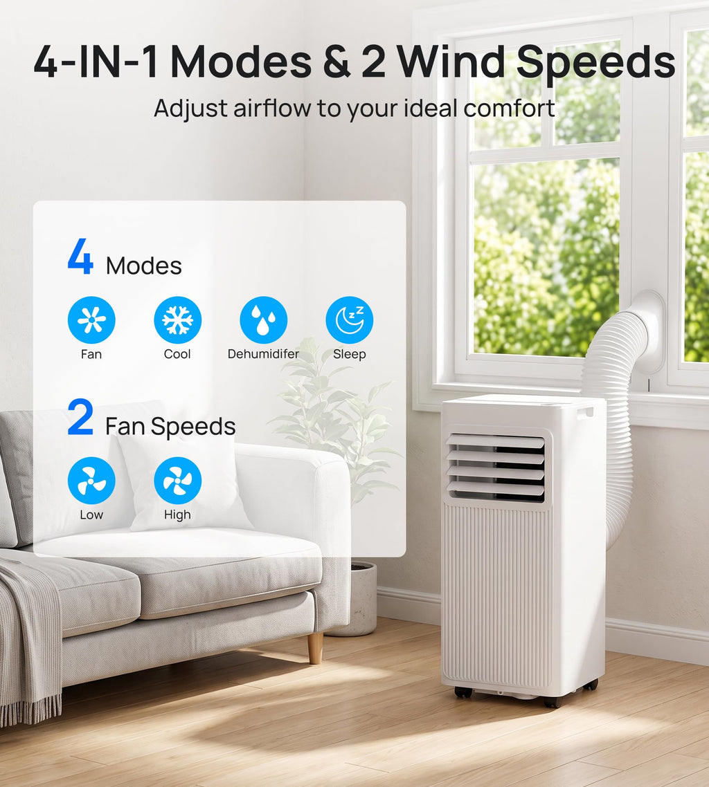 10,000 BTU 4-in-1 Portable Air Conditioner W937131