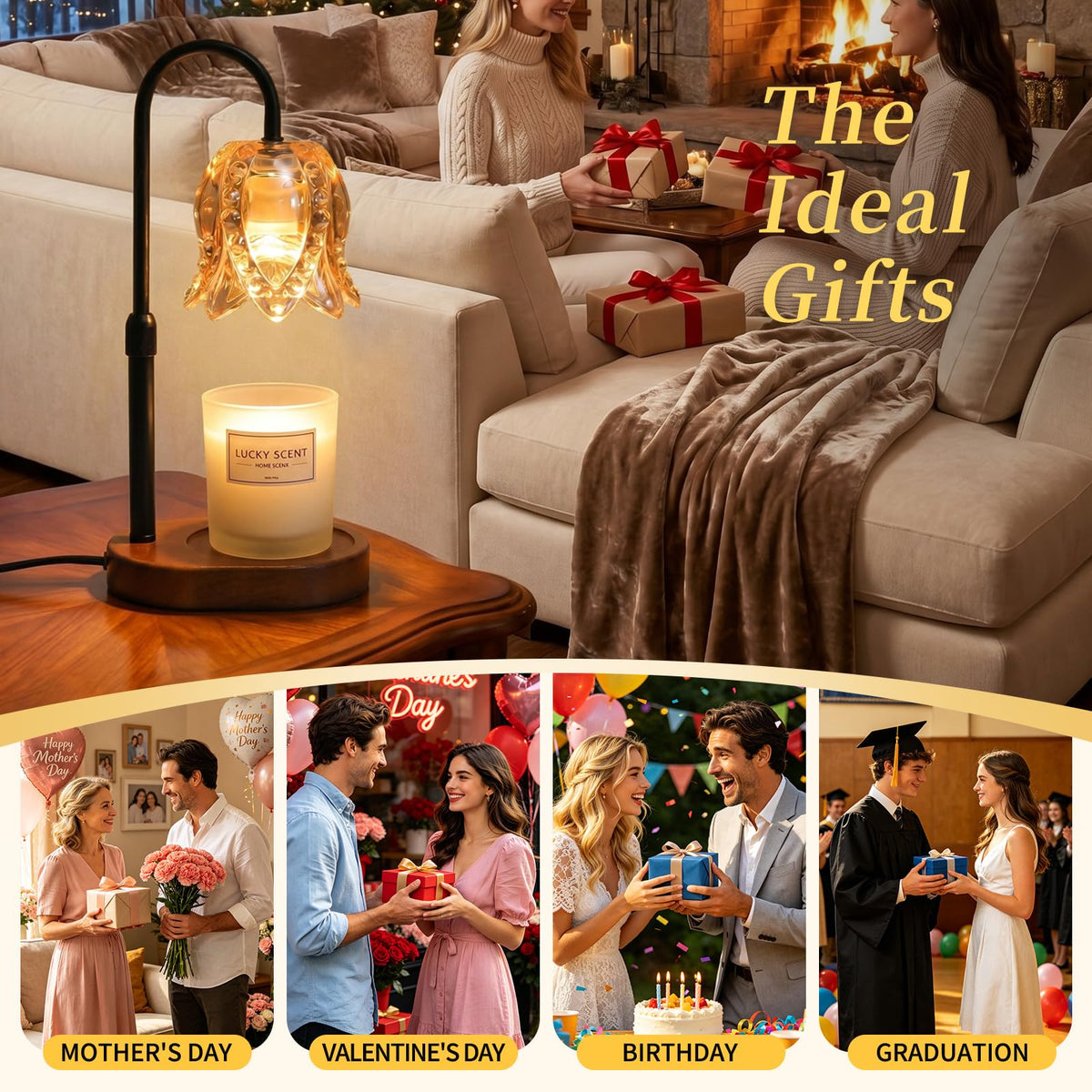 Candle Warmer Lamp with Timer M9391