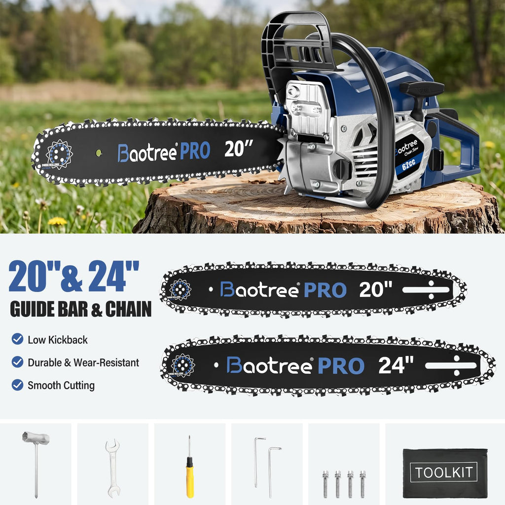 20 & 24 Inch Gas Chainsaw D173560