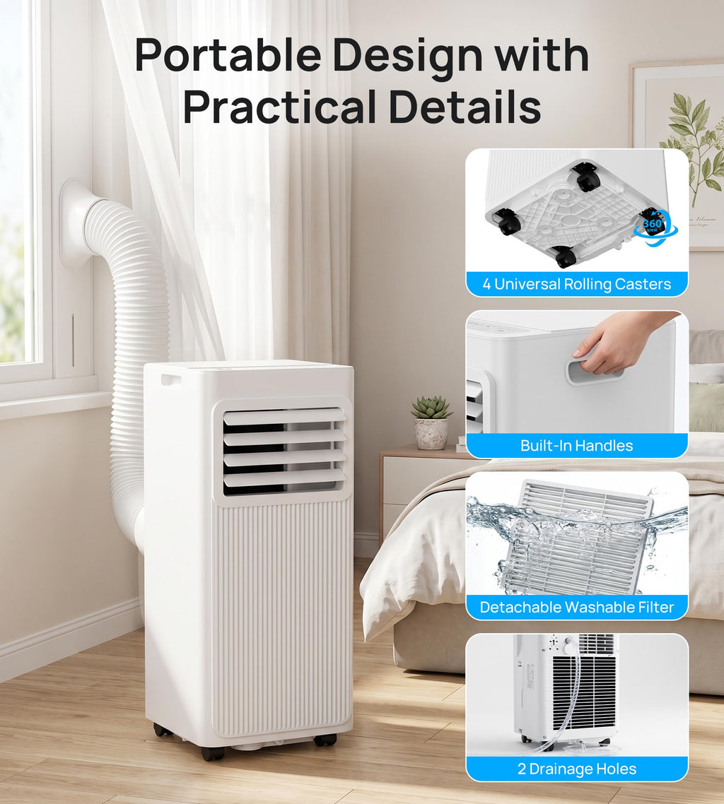 10,000 BTU 4-in-1 Portable Air Conditioner W937131