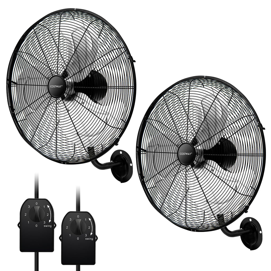20-inch 3 Speed Metal Wall Mount Fan Z666