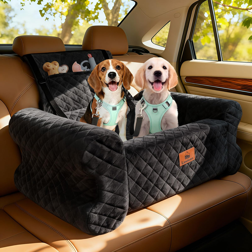 Memory Foam Dog Car Seat Q556248