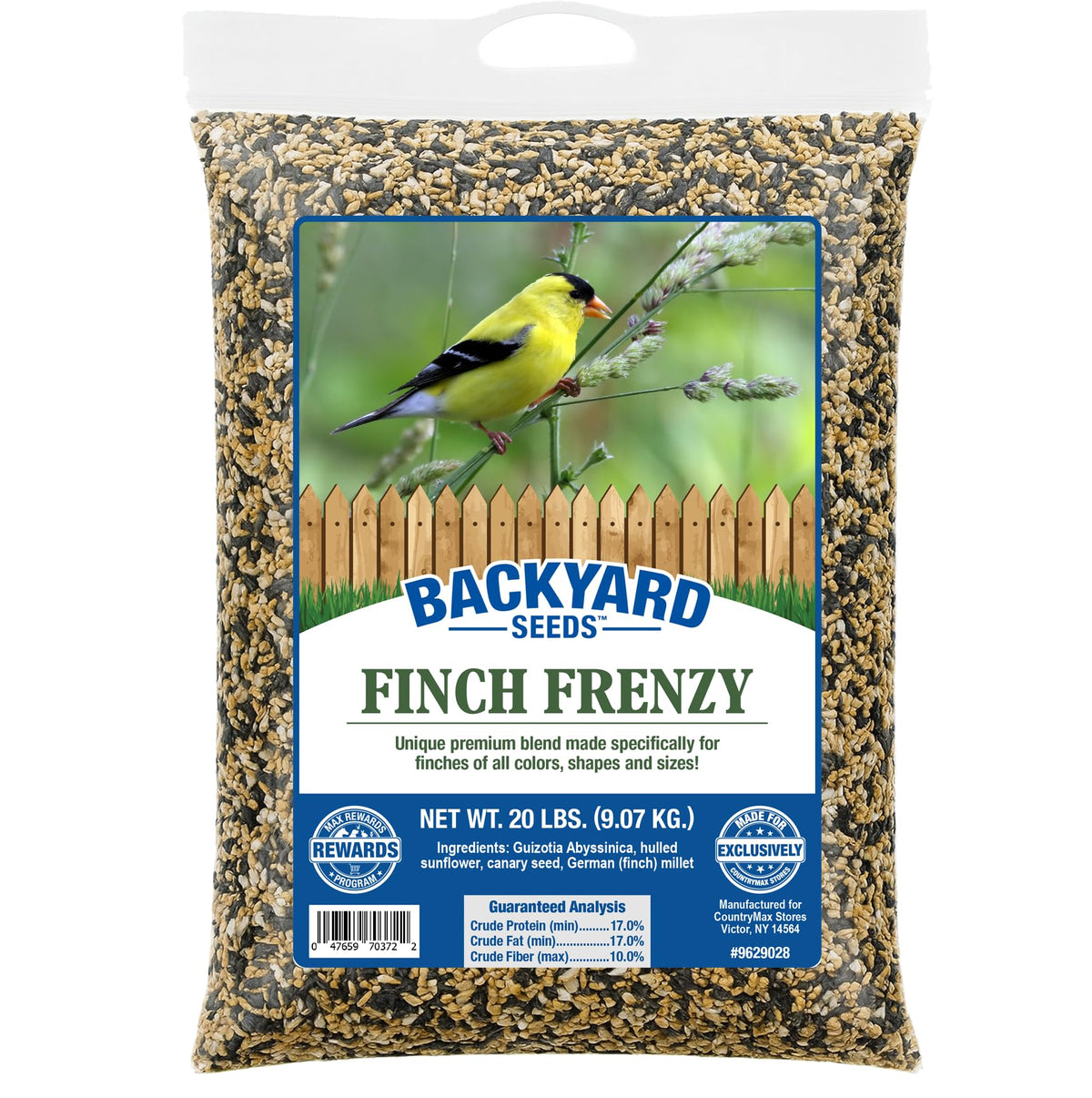 Backyard Seeds 20LB Finch & Small Songbird D5261