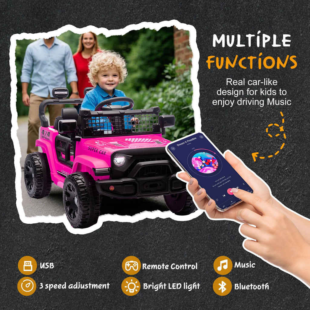 24V One Seat Ride On Toys with Remote Control O59934