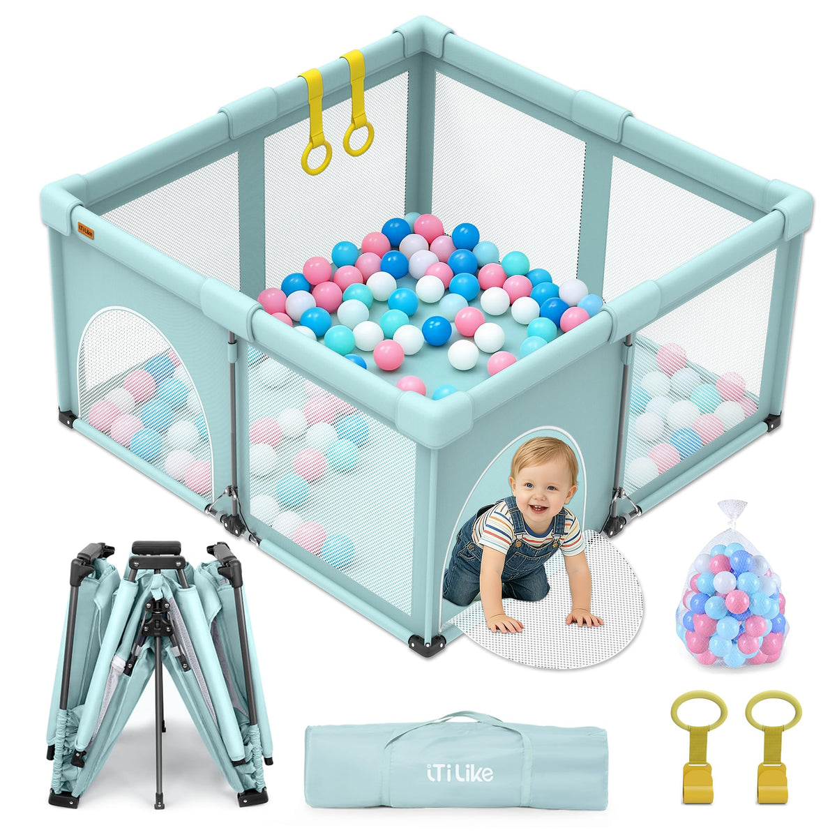 Foldable Baby Playpen M90612