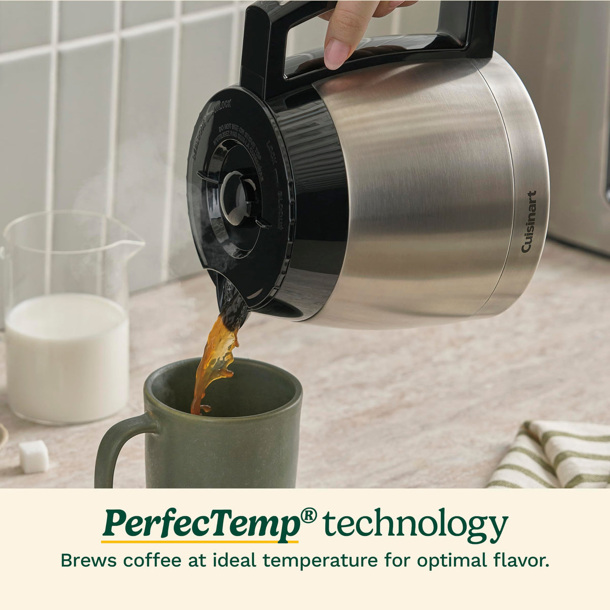12 Cup Programmable Thermal Carafe Coffee Maker Q9858