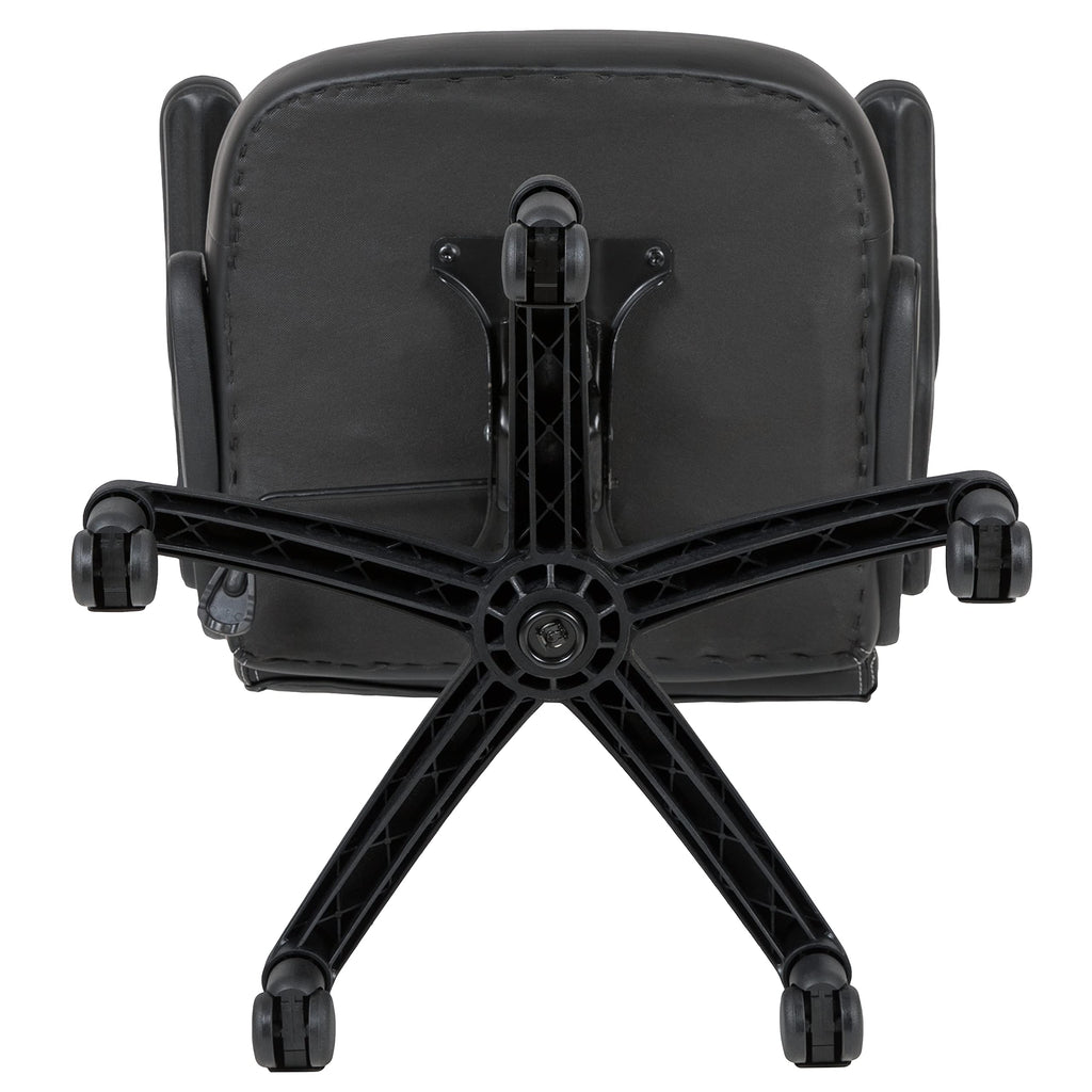 Orange Black Ergonomic Gaming Chair with Flip-up Arms L338