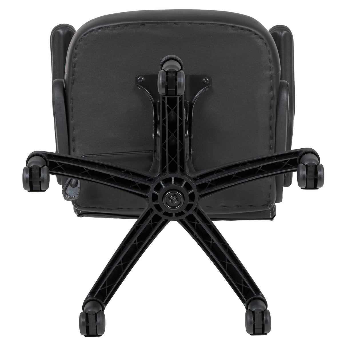 Orange Black Ergonomic Gaming Chair with Flip-up Arms L338