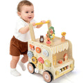 Wooden Activity Cube Push Walker Q5847