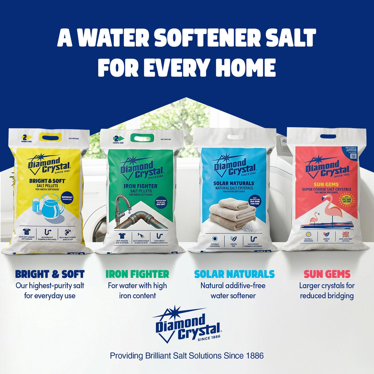 Solar Water Softener Salt 3 Pack 40 lbs H7662