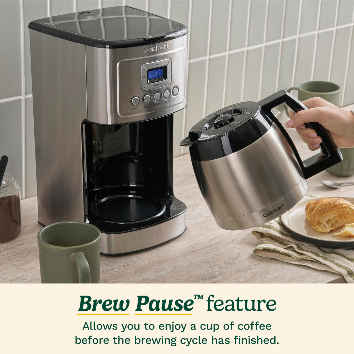 12 Cup Programmable Thermal Carafe Coffee Maker Q9858