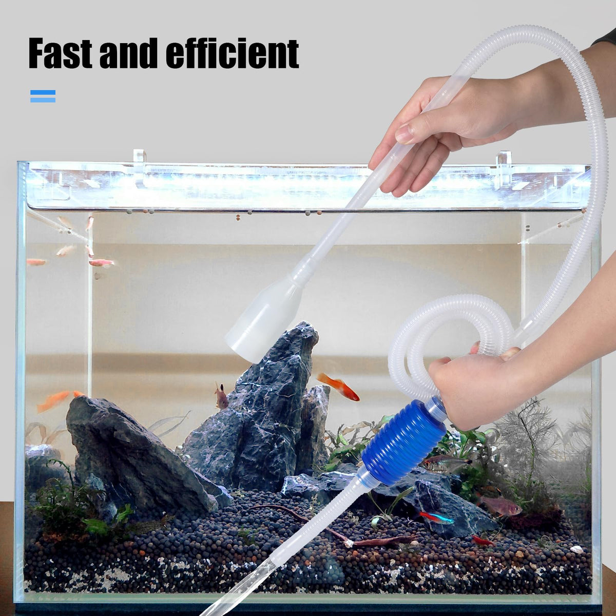 Aquarium Vacuum Siphon 5 in 1 Cleaning Set U52648