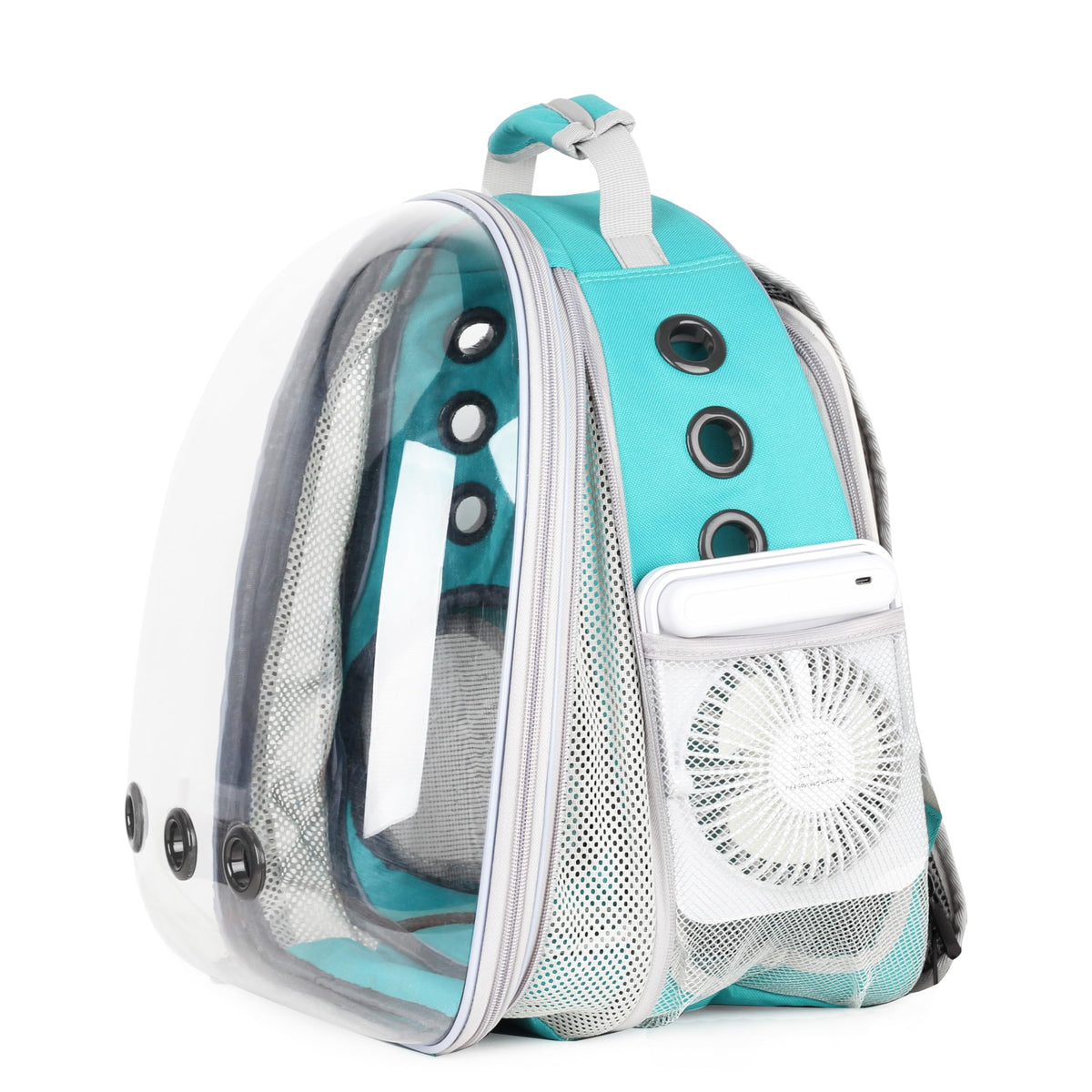 Expandable Cat Backpack with Mini Fan N280
