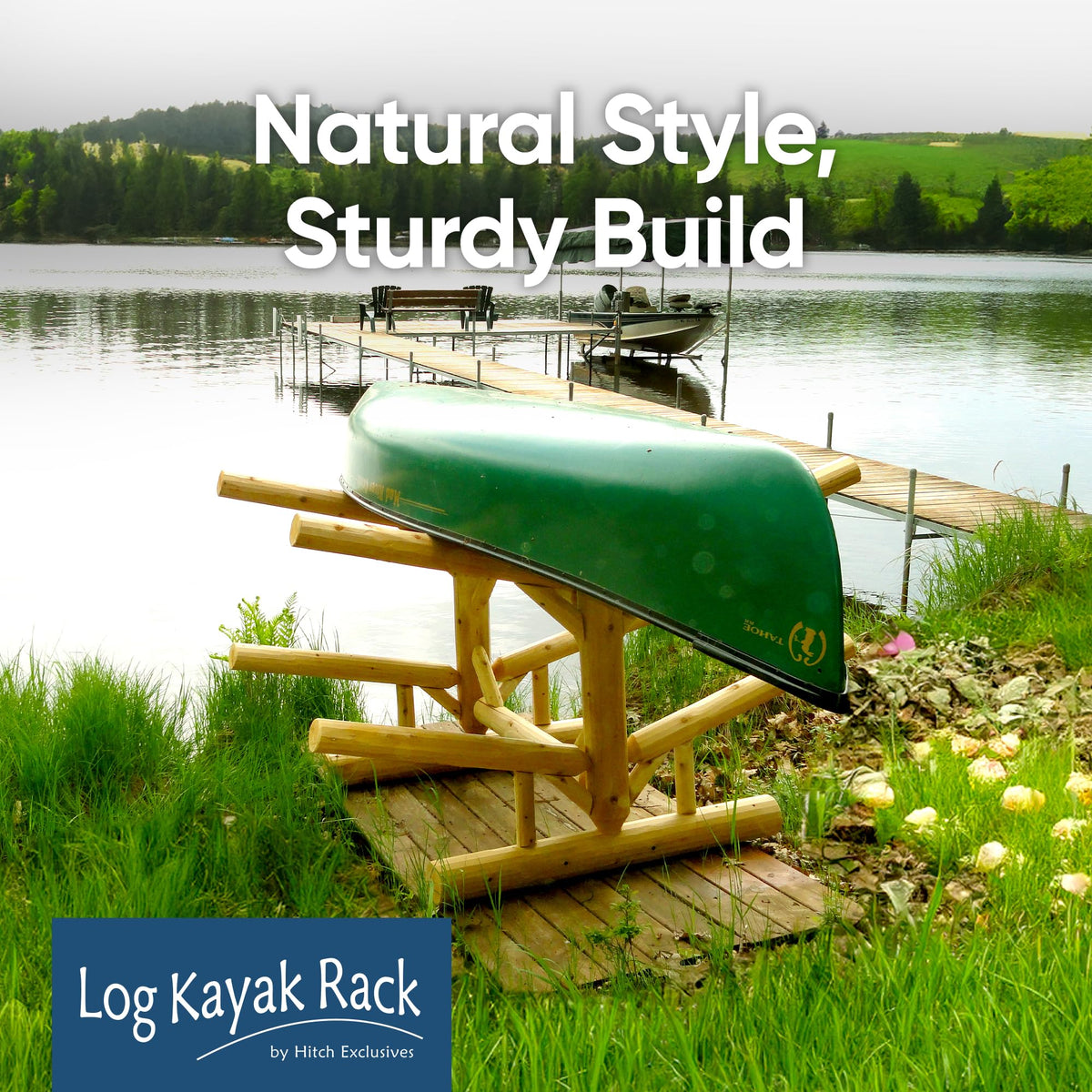 Freestanding Heavy Duty Canoe and SUP Storage Rack R567